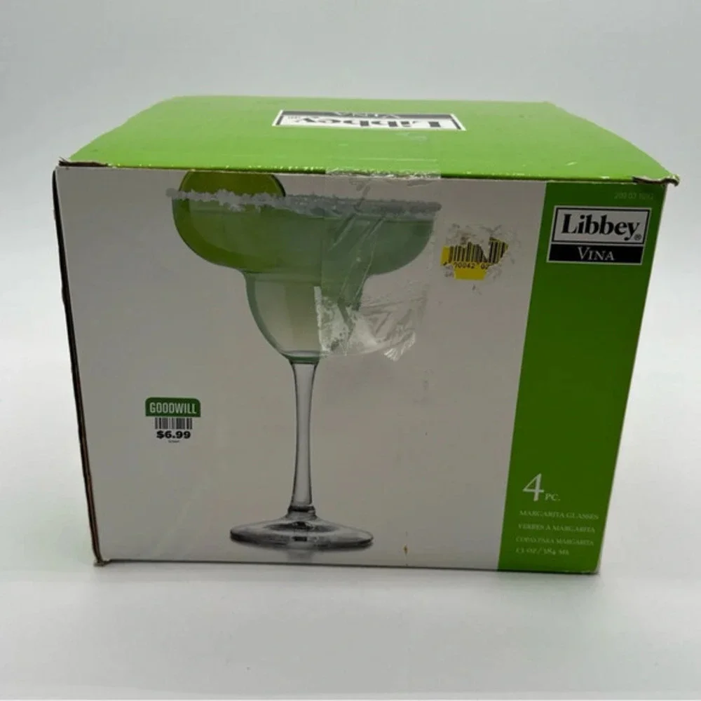 Libbey Vina 13 oz Margarita Glasses 8